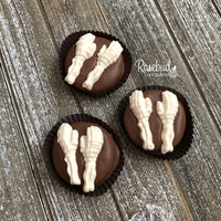 12 HAND & ARM Chocolate Covered Oreo Cookie Candy Body Parts Party Favors