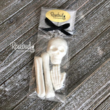 8 BAG of BONES Chocolate Skeleton Candy Party Favors