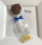 12 BICYCLE Chocolate Lollipop Candy Party Favors