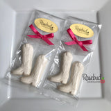 12 COWBOY BOOTS Chocolate Candy Western Country Birthday Party Favors