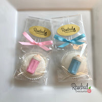 12 BABY BOTTLE Chocolate Covered Oreo Cookie Candy Party Favors