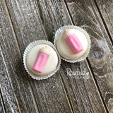 12 BABY BOTTLE Chocolate Covered Oreo Cookie Candy Party Favors