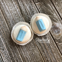 12 BABY BOTTLE Chocolate Covered Oreo Cookie Candy Party Favors