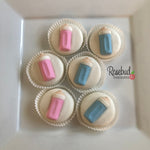12 BABY BOTTLE Chocolate Covered Oreo Cookie Candy Party Favors
