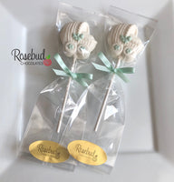 12 BUGGY Chocolate Lollipops Candy Party Baby Shower Favors