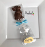 12 BUNNY Chocolate Lollipops Candy Easter Rabbit Spring Party Favors