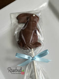 12 BUNNY Chocolate Lollipops Candy Easter Rabbit Spring Party Favors