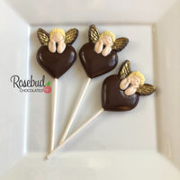 12 ANGEL CHERUB Chocolate Religious Candy Party Favors