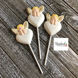 12 ANGEL CHERUB Chocolate Religious Candy Party Favors