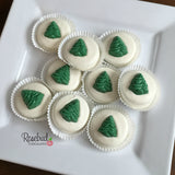 12 CHRISTMAS TREE Chocolate Covered Oreo Cookie Candy Christmas Holiday Party Favors