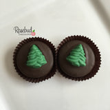 12 CHRISTMAS TREE Chocolate Covered Oreo Cookie Candy Christmas Holiday Party Favors