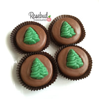 12 CHRISTMAS TREE Chocolate Covered Oreo Cookie Candy Christmas Holiday Party Favors