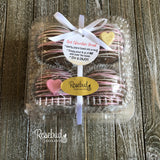 4 Pack HOT CHOCOLATE COCOA BOMBS Conversation HEARTS Marshmallow Valentine's Day Birthday Gift