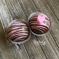 4 Pack HOT CHOCOLATE COCOA BOMBS Conversation HEARTS Marshmallow Valentine's Day Birthday Gift