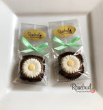 12 DAISY Chocolate Covered Oreo Cookie Candy Party Favors