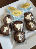 8 Pairs DOVE & CROSS Chocolate Covered Oreo Cookie Candy Party Favors