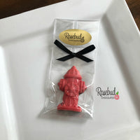 12 FIRE HYDRANT Chocolate Candy Party Favors