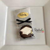 12 GRADUATION CAP with GOLD TASSEL Chocolate Covered Oreo Cookie Candy Party Favors