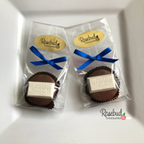 12 HAPPY RETIREMENT Chocolate Covered Oreo Cookie Candy Party Favors