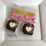 12 HEART Chocolate Covered Oreo Cookie Candy Party Favors