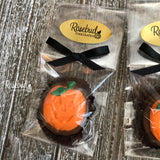 12 JACK O LANTERN Chocolate Covered Oreo Cookie Halloween Party Favors