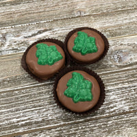 12 LEAF Chocolate Covered Oreo Cookie Candy Party Favors