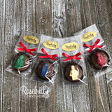 12 BUILDING BLOCK Man Chocolate Covered Oreo Cookie Candy Party Favors