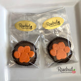 12 PAW PRINT Chocolate Covered Oreo Cookie Candy Party Favors