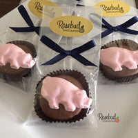 12 PIG Chocolate Covered Oreo Cookie Candy Party Favors