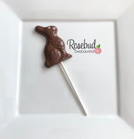12 RABBIT Chocolate Lollipops Candy Easter Bunny Spring Party Favors