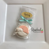 12 RAINBOW Chocolate Covered Oreo Cookie Candy Birthday Party Favors