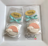 12 RAINBOW Chocolate Covered Oreo Cookie Candy Birthday Party Favors