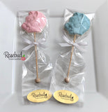 12 PONY Chocolate Lollipops Candy Birthday Baby Shower Party Favors