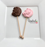 12 PONY Chocolate Lollipops Candy Birthday Baby Shower Party Favors
