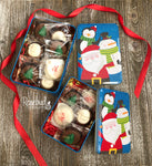 2 TINS with 15 Individually Sealed Chocolate Covered Oreo Cookies Christmas Assortment