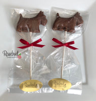 12 SCOTTISH TERRIER Dog Chocolate Lollipop Birthday Party Favors Scottie