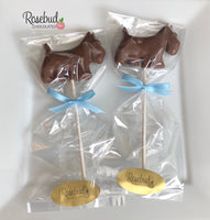 12 SCOTTISH TERRIER Dog Chocolate Lollipop Birthday Party Favors Scottie