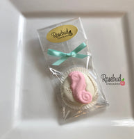 12 SEAHORSE Chocolate Covered Oreo Cookie Candy Party Favors