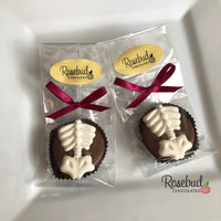 12 SPINE Chocolate Covered Oreo Cookie Candy Party Favors