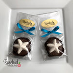 12 STARFISH Chocolate Oreo Cookie Nautical Beach Favors