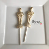 12 STATUE Chocolate Lollipops Movie Awards Theme Birthday Party Favors