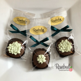 12 SUCCULENT Chocolate Covered Oreo Cookie Candy Party Favors