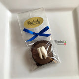 12 TOOTH Chocolate Covered Oreo Cookie Candy Party Favors