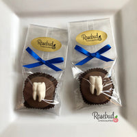 12 TOOTH Chocolate Covered Oreo Cookie Candy Party Favors