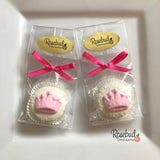 12 TIARA CROWN Chocolate Covered Oreo Cookie Birthday Party Favors