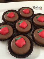 12 APPLES Chocolate Covered Oreo Cookie Candy Party Favors