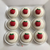12 APPLES Chocolate Covered Oreo Cookie Candy Party Favors