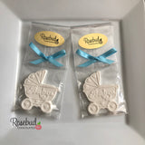 12 "BABY" BUGGY Chocolate Candy Party Shower Favors