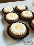 12 DAISY Chocolate Covered Oreo Cookie Candy Party Favors