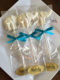 12 ELEPHANT Chocolate Lollipops Candy Birthday Party Baby Shower Favors